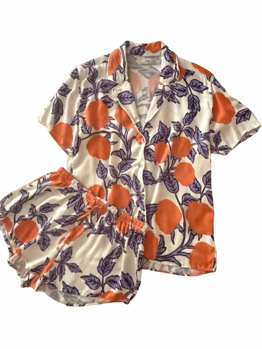 Maaji | Short Set/Cover Up in Western Orange Flower Print